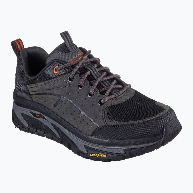 Vyriški batai SKECHERS Arch Fit Road Walker Recon charcoal/black 8