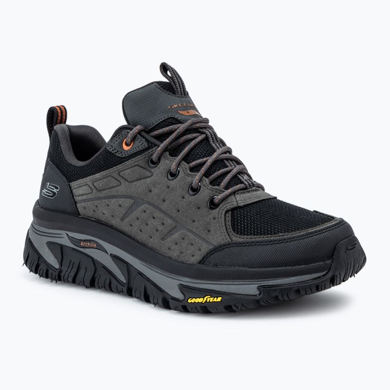 Vyriški batai SKECHERS Arch Fit Road Walker Recon charcoal/black