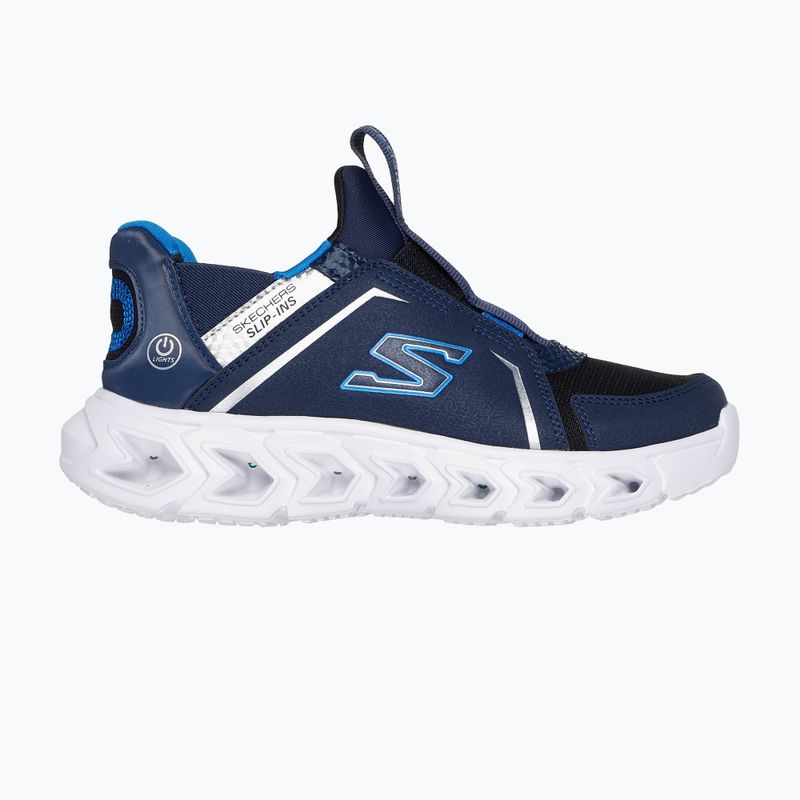 SKECHERS Slip-Ins Hypno-Flash 2.0 vaikiški bateliai tamsiai mėlyna/juoda 9