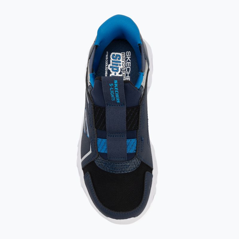 SKECHERS Slip-Ins Hypno-Flash 2.0 vaikiški bateliai tamsiai mėlyna/juoda 5