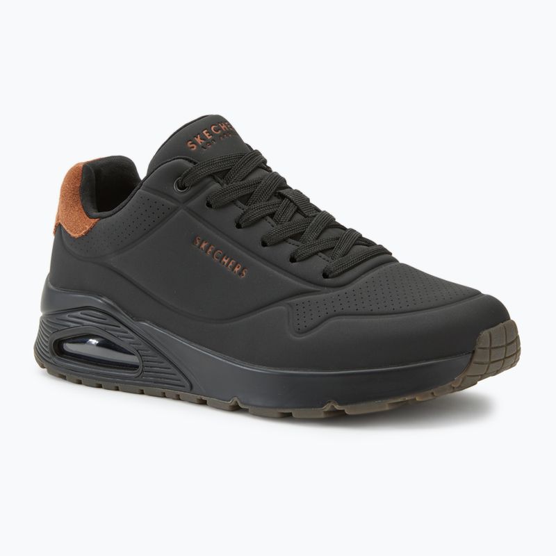 Vyriški batai SKECHERS Uno Suited On Air black/chestnut