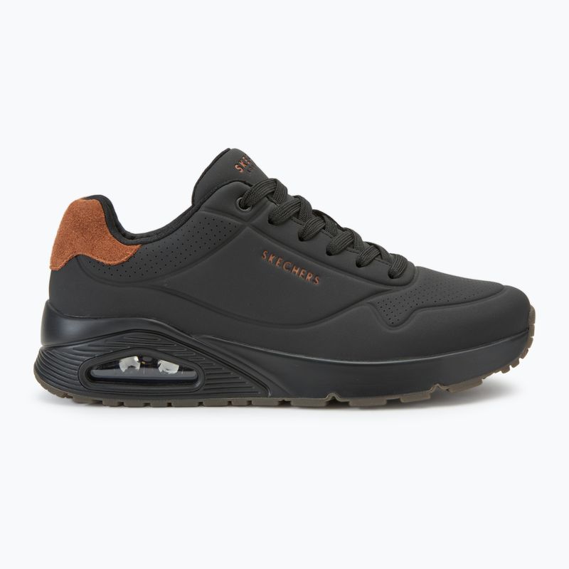 Vyriški batai SKECHERS Uno Suited On Air black/chestnut 2
