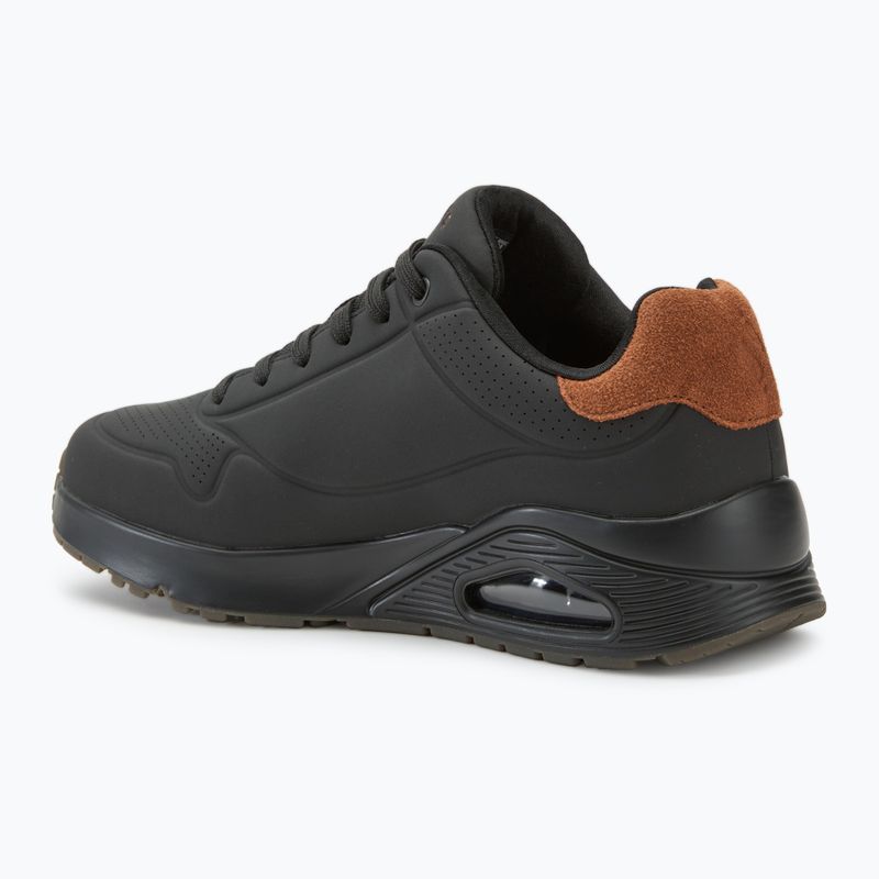 Vyriški batai SKECHERS Uno Suited On Air black/chestnut 3