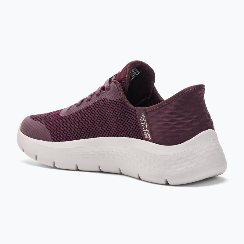 Moteriški batai SKECHERS Go Walk Flex Grand Entry burgundy 3