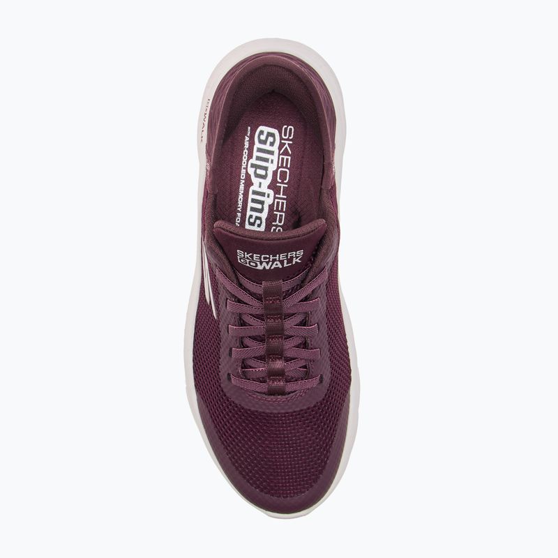 Moteriški batai SKECHERS Go Walk Flex Grand Entry burgundy 5