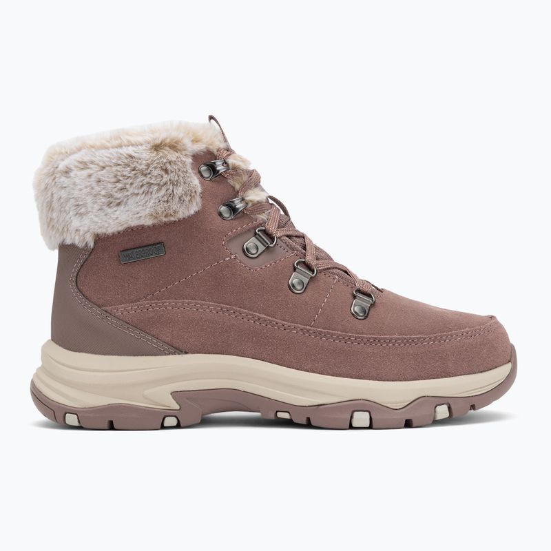 Moteriški batai Skechers Trego Snow Worries mauve 2