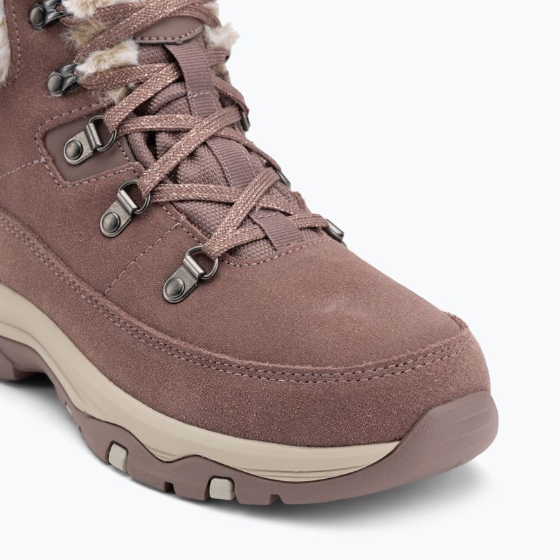 Moteriški batai Skechers Trego Snow Worries mauve 7