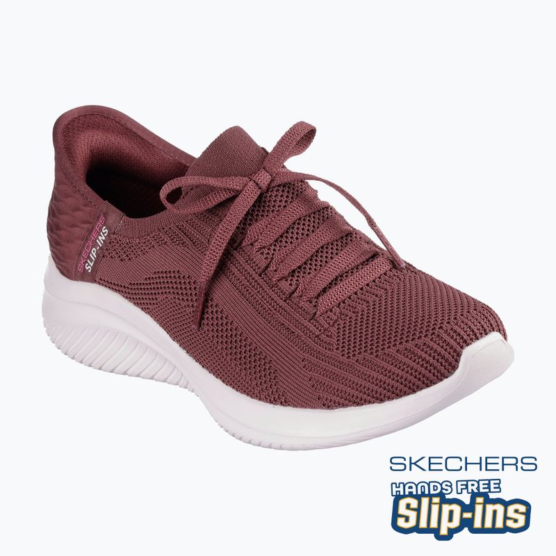 Moteriški batai SKECHERS Ultra Flex 3.0 Brilliant Path burdundy 14