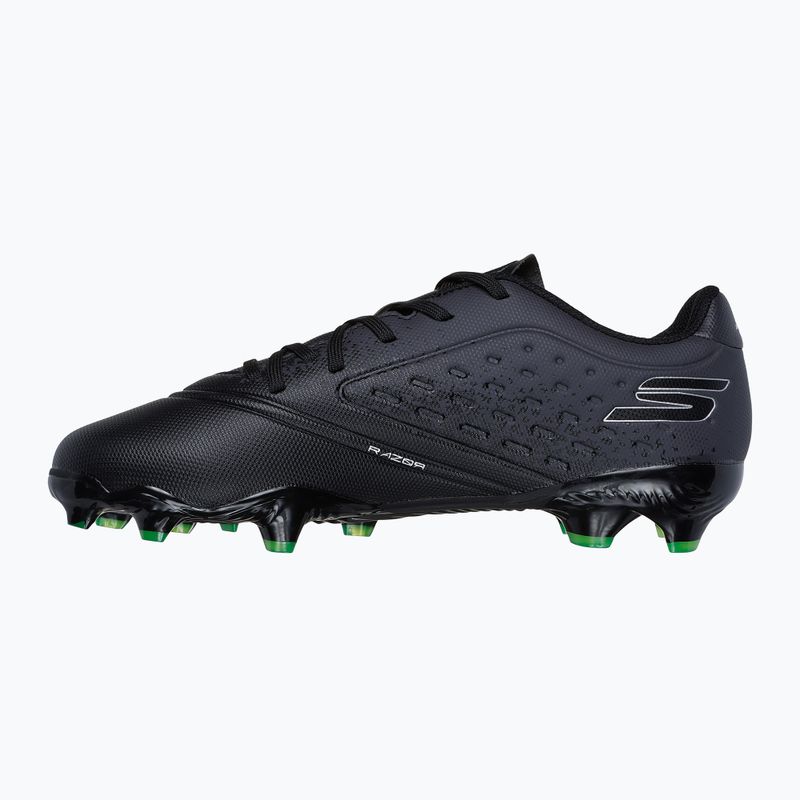 Vaikiški futbolo batai Skechers Razor Gold 1.5 FG black/silver 10