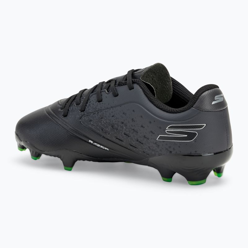 Vaikiški futbolo batai Skechers Razor Gold 1.5 FG black/silver 3