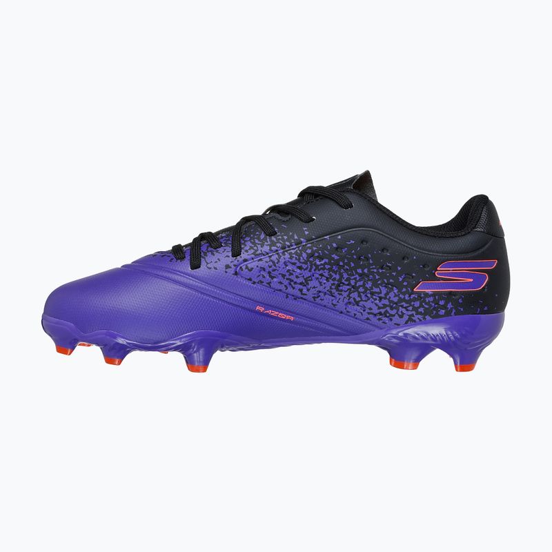 Vaikiški futbolo batai Skechers Razor Gold 1.5 FG purple 9