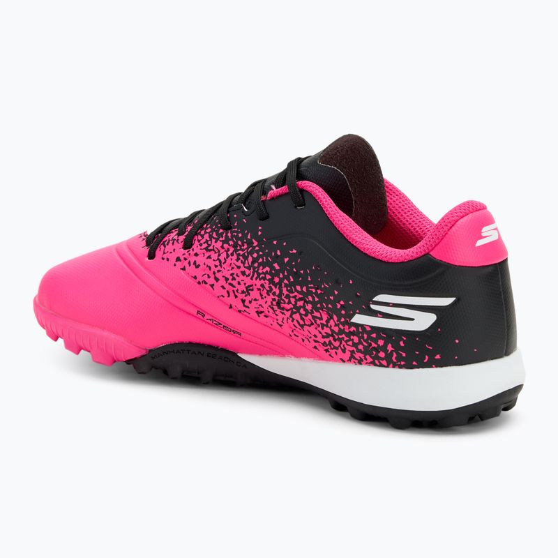 Vaikiški futbolo batai Skechers Razor Gold 1.5 TF black/pink 3