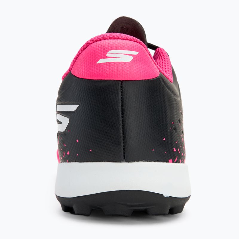 Vaikiški futbolo batai Skechers Razor Gold 1.5 TF black/pink 6