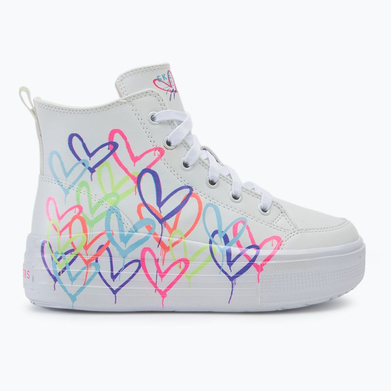 Vaikiški batai SKECHERS Hyperlift Love Daze white/multicolor 2