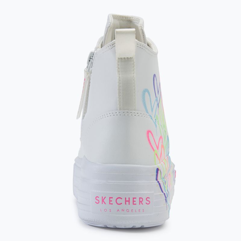 Vaikiški batai SKECHERS Hyperlift Love Daze white/multicolor 6