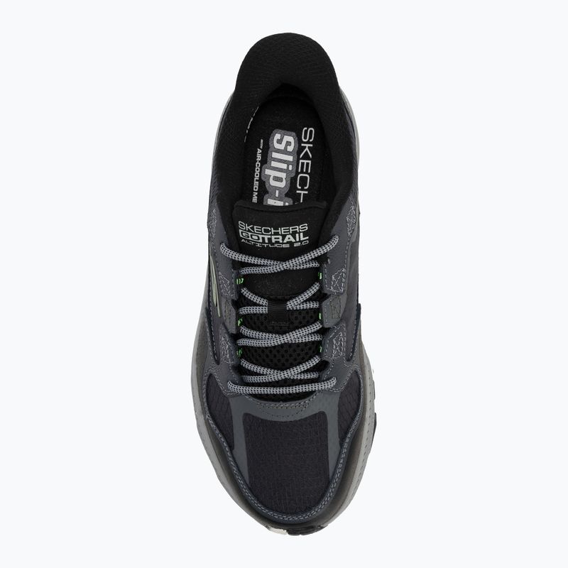 Vyriški bėgimo batai SKECHERS Go Run Trail Altitude 2.0 Rocky Hill black 5
