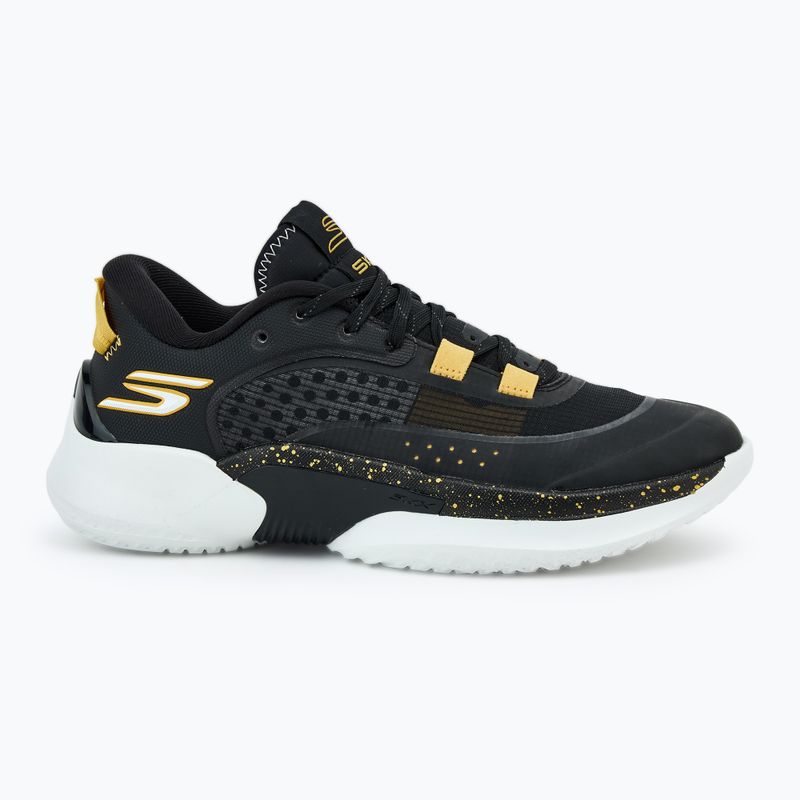 Vyriški krepšinio batai SKECHERS SKX Resagrip black/gold 2