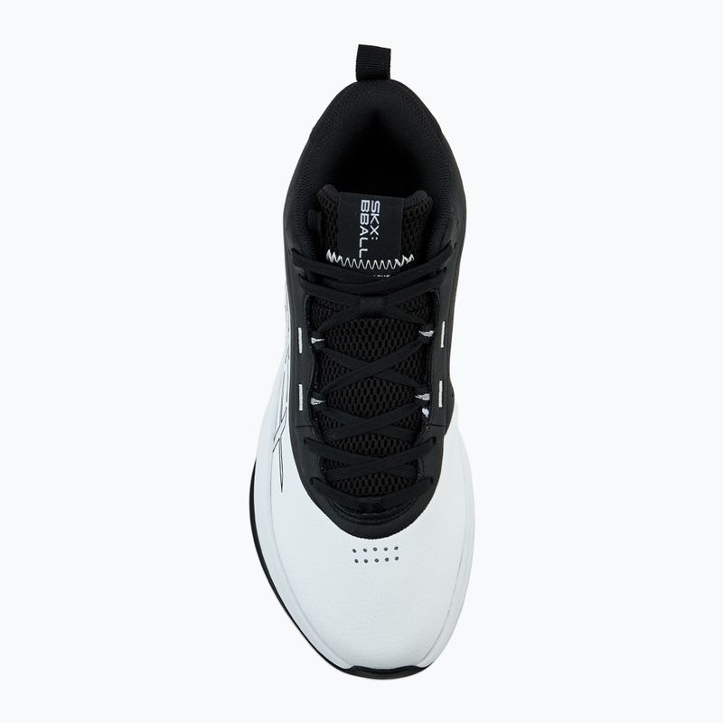 Vyriški krepšinio batai SKECHERS SKX League white/black 5