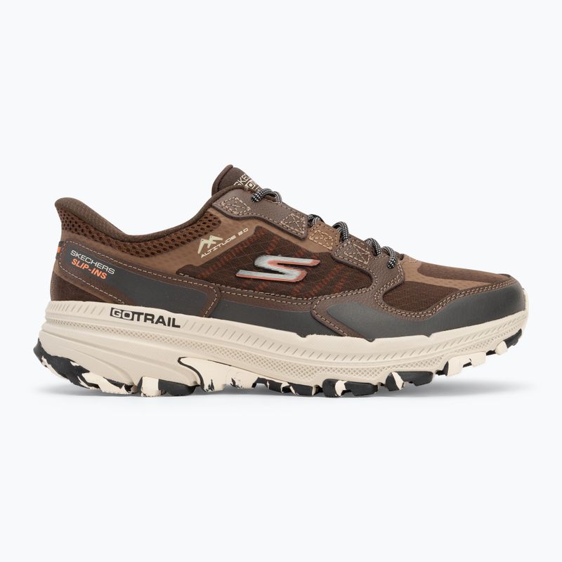 Vyriški bėgimo batai SKECHERS Go Run Trail Altitude 2.0 Rocky Hill brown 2