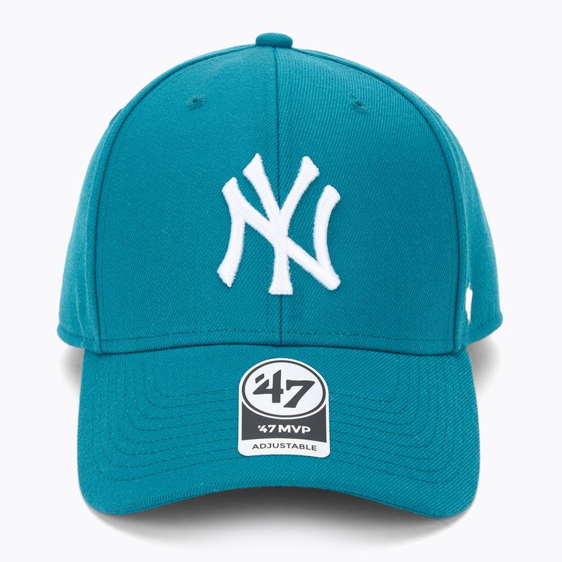 Kepuraitė su snapeliu 47 Brand MLB New York Yankees MVP dark teal 2