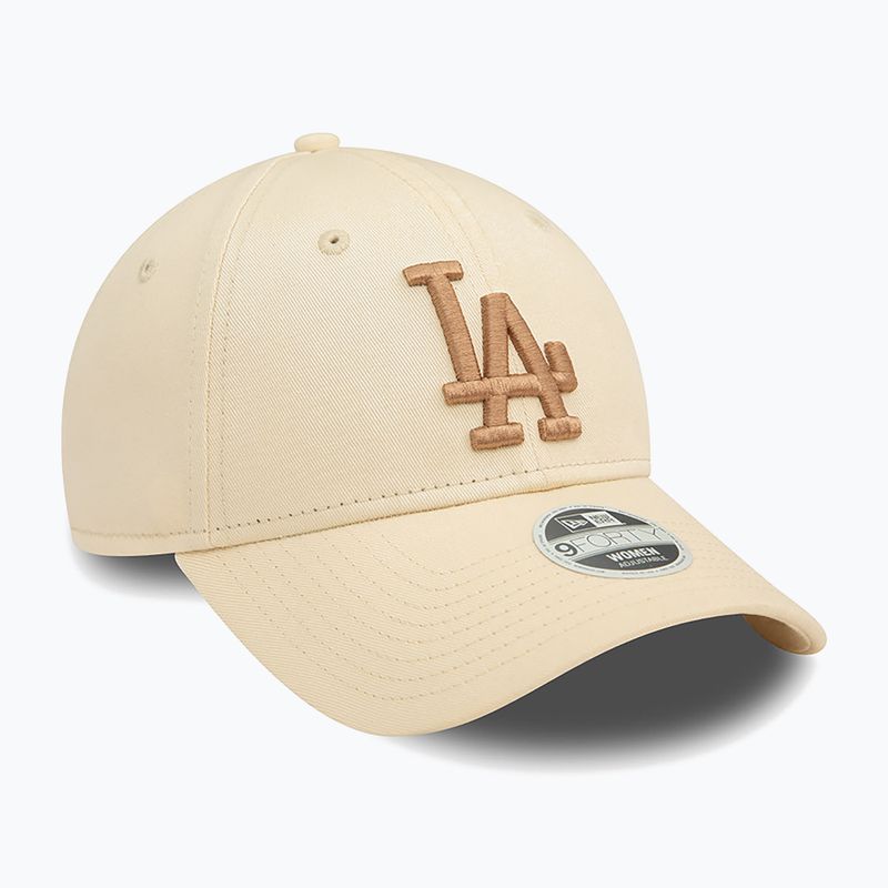 Moteriška kepuraitė su snapeliu New Era Wmns Le 940 La Dodgers light beige