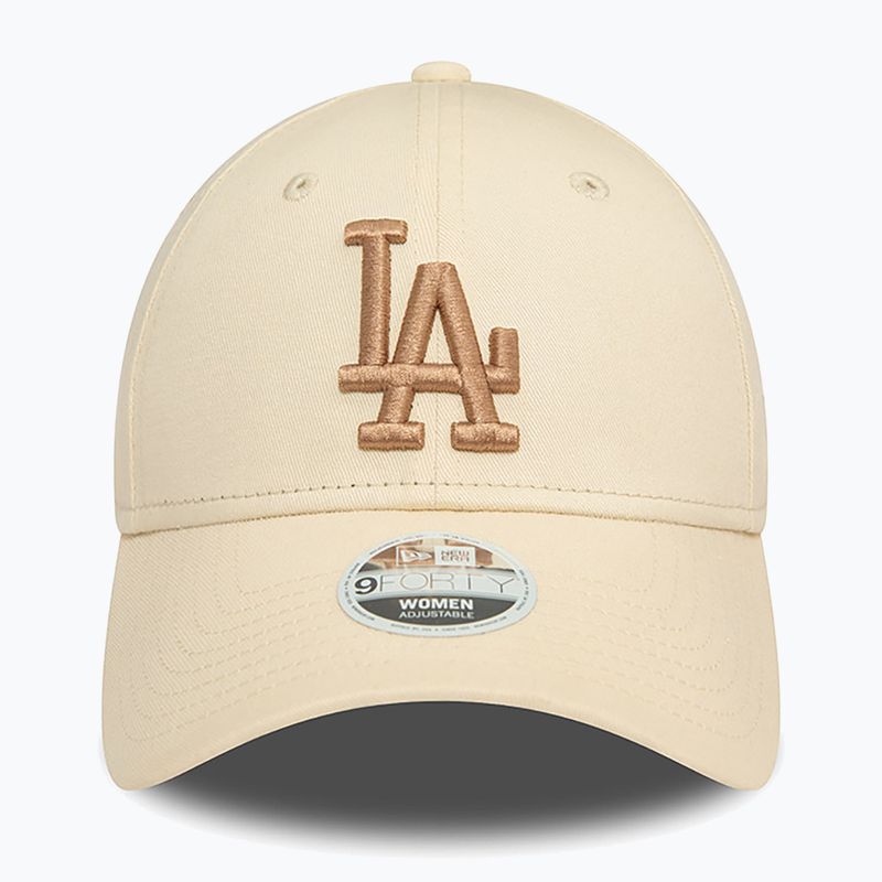 Moteriška kepuraitė su snapeliu New Era Wmns Le 940 La Dodgers light beige 3