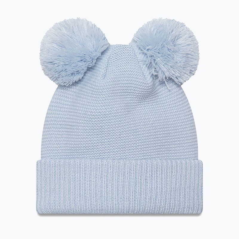 Moteriška žieminė kepurė New Era Wmns Double Pom Nyy pastel blue 2