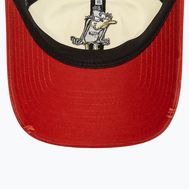Kepuraitė su snapeliu New Era Wb Washed 920 Daffy white 5