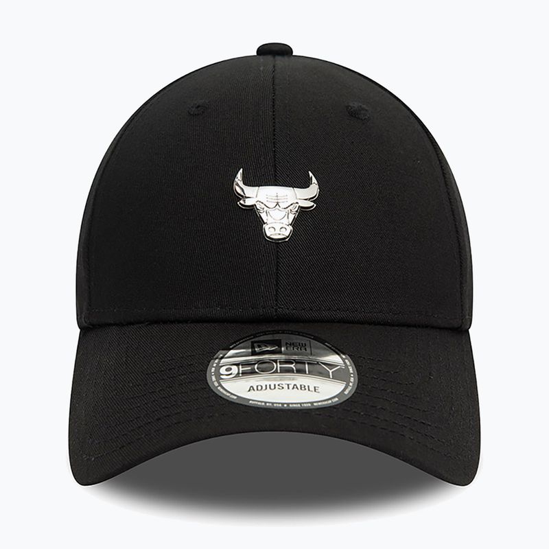 Kepuraitė su snapeliu New Era Metallic Pin 940 Bulls black 3