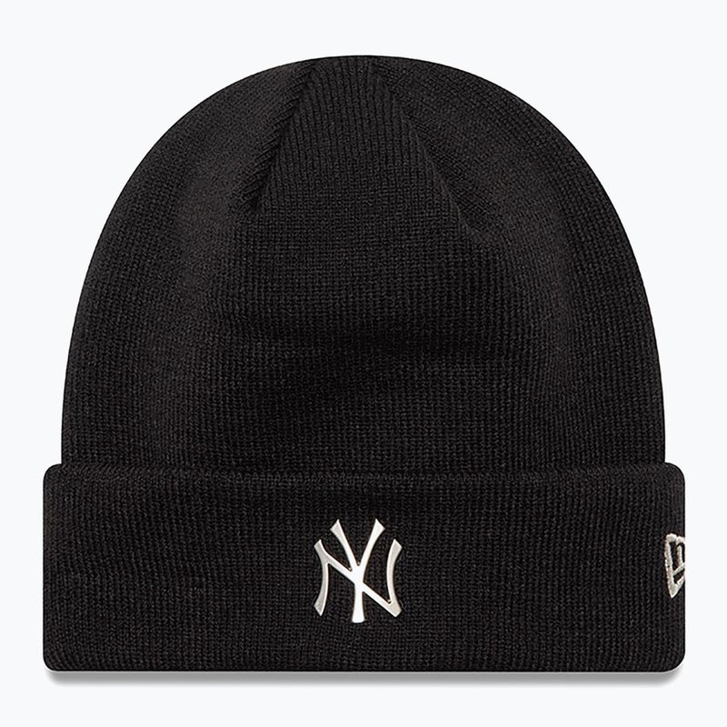 Žieminė kepurė New Era Metallic Beanie Nyy black