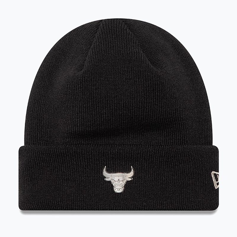 Žieminė kepurė New Era Metallic Beanie Bulls black