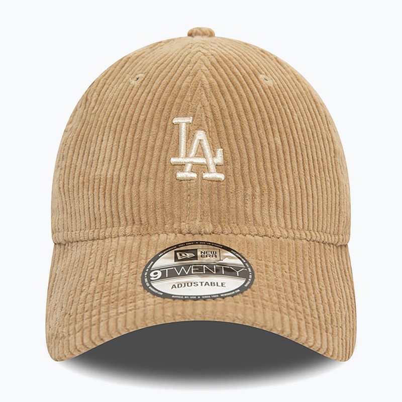 Kepuraitė su snapeliu New Era Cord 920 La Dodgers med beige 3