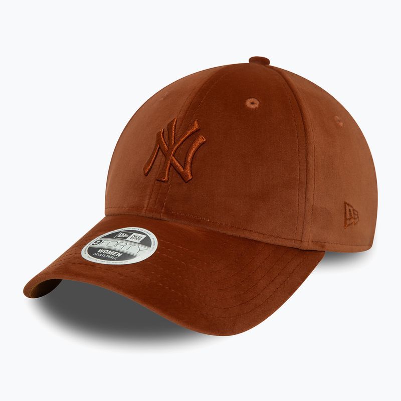 Moteriška kepuraitė su snapeliu New Era Velour Midi 9FORTY New York Yankees brown 2