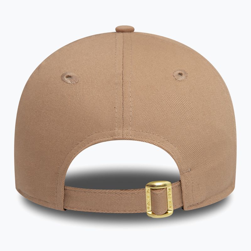 Moteriška kepuraitė su snapeliu New Era Metallic 9FORTY New York Yankees beige 4