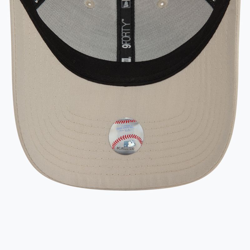 Kepuraitė su snapeliu New Era Repreve Mini Logo 9FORTY New York Yankees light beige 5