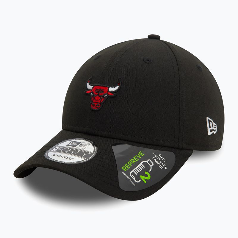 Kepuraitė su snapeliu New Era Repreve Mini Logo 9FORTY Chicago Bulls black 2