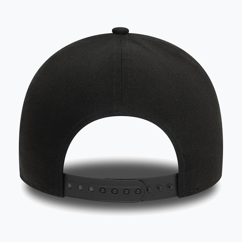 Kepuraitė su snapeliu New Era Metallic Patch Eframe 9FORTY Chicago Bulls black 4