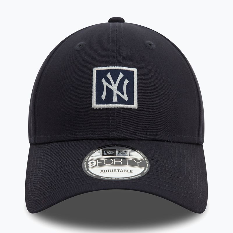Kepuraitė su snapeliu New Era Metallic Patch 9FORTY New York Yankees navy 3