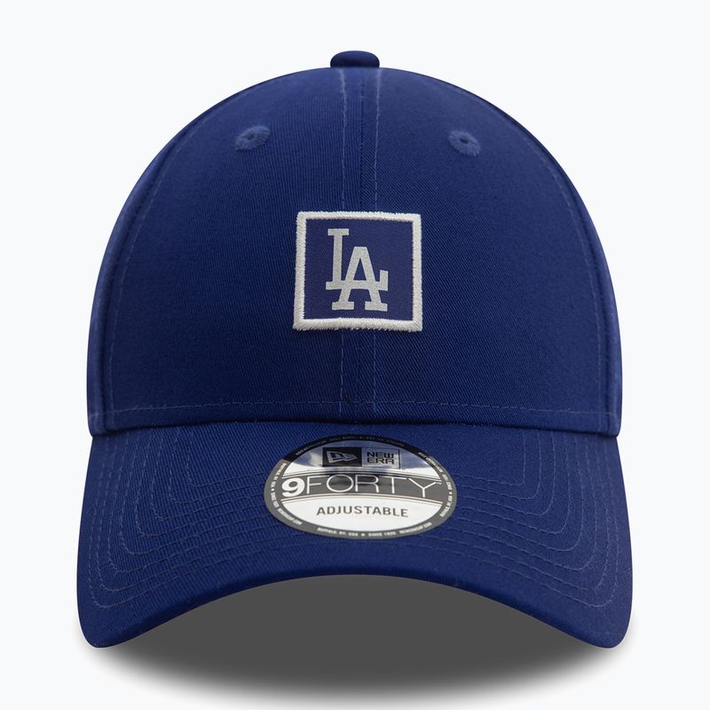 Kepuraitė su snapeliu New Era Metallic Patch 9FORTY Los Angeles Dodgers dark blue 3