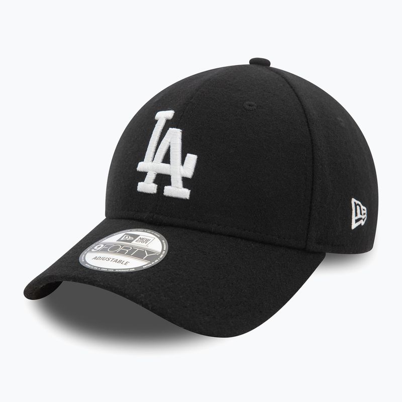 Kepuraitė su snapeliu New Era Melton Wool 9FORTY Los Angeles Dodgers black 2