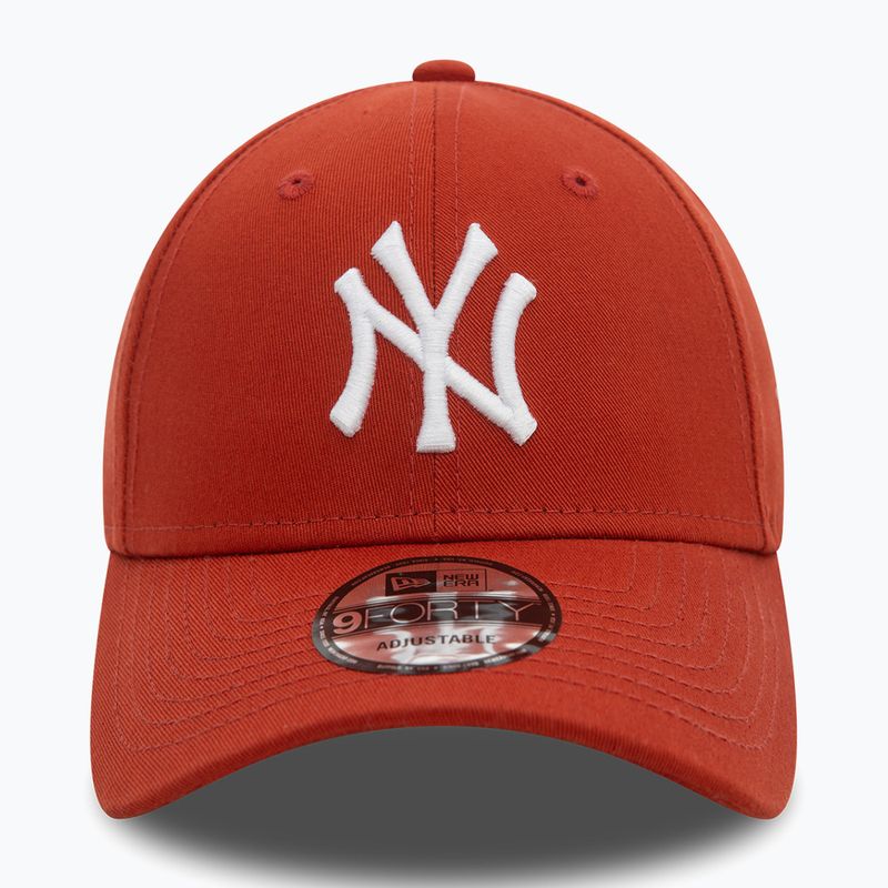 Kepuraitė su snapeliu New Era League Essential 9FORTY New York Yankees red 3
