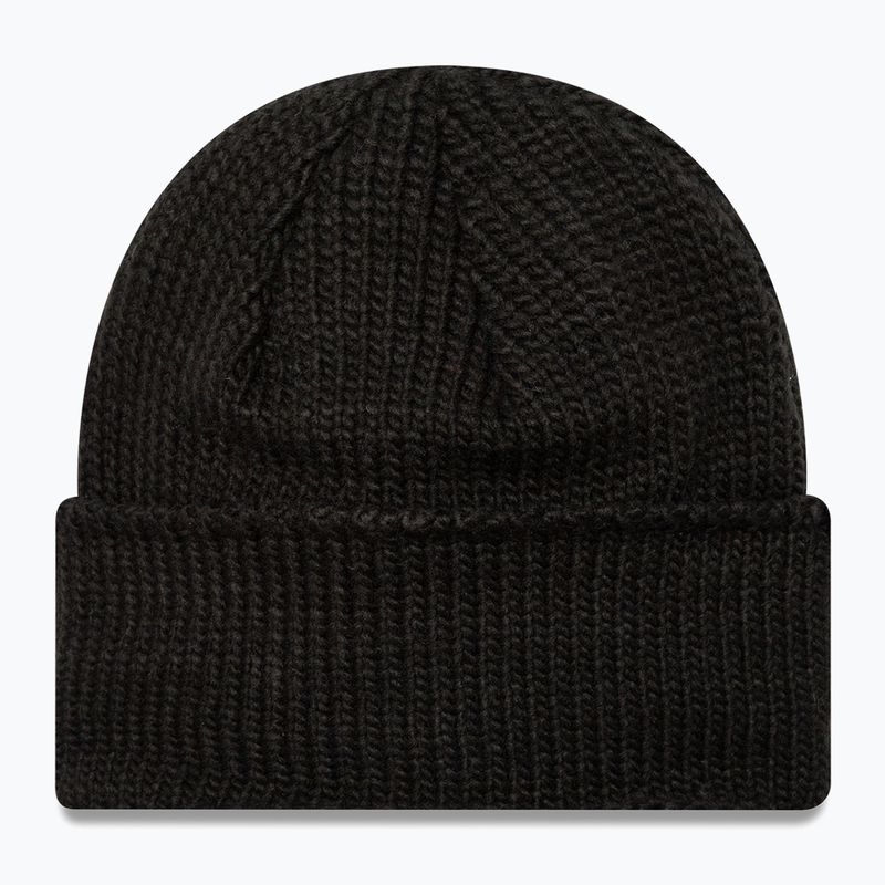 Žieminė kepurė New Era Metal Pin Wide Cuff Knit Beanie black 2