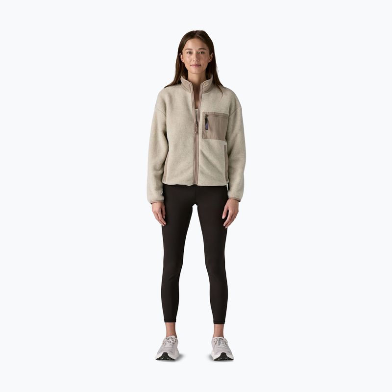 Moteriškas fliso džemperis Patagonia Synch oatmeal heather w/seabird grey 2
