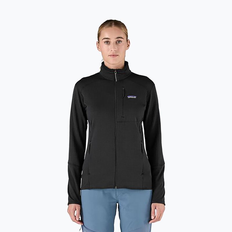 Moteriška softshell striukė Patagonia R1 Hybrid black