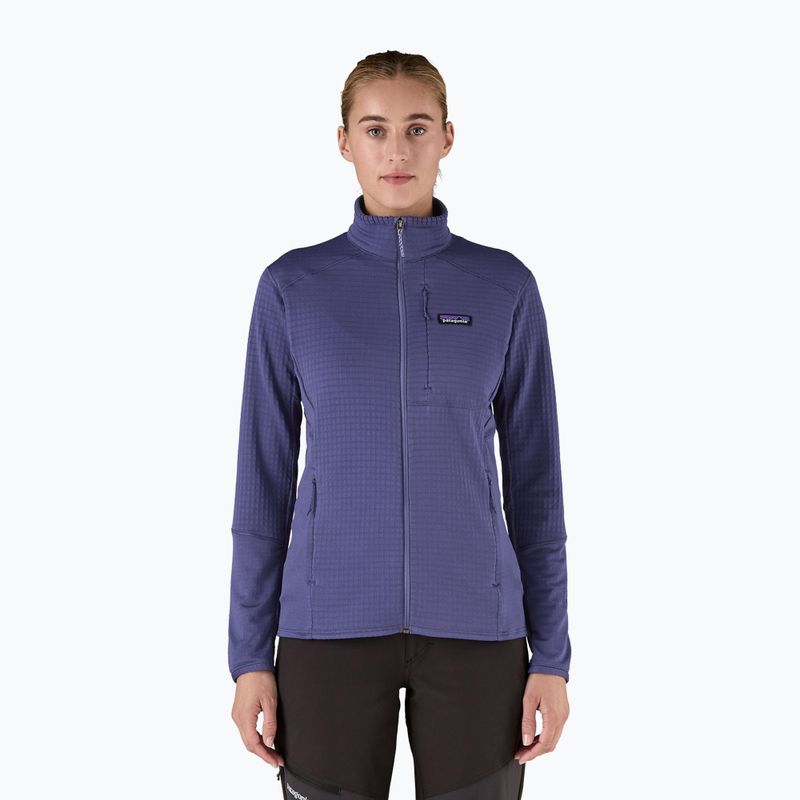 Moteriška softshell striukė Patagonia R1 Hybrid solstice purple