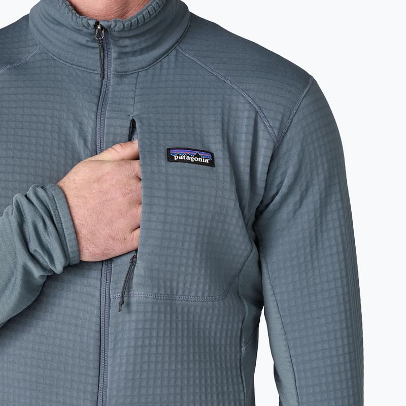 Vyriškas fliso džemperis Patagonia R1 Hybrid utility blue 7