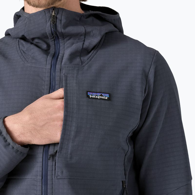Vyriškas džemperis Patagonia R1 TechFace Hoody smolder blue 6