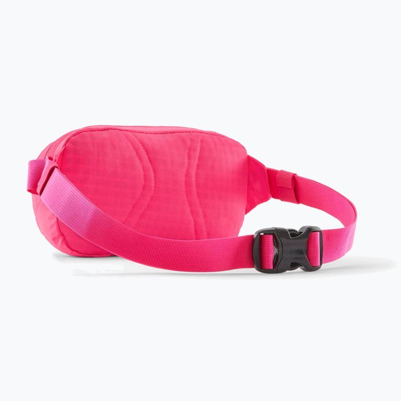 "Patagonia Terravia Mini Hip" švytintis rožinis inkstų maišelis 2