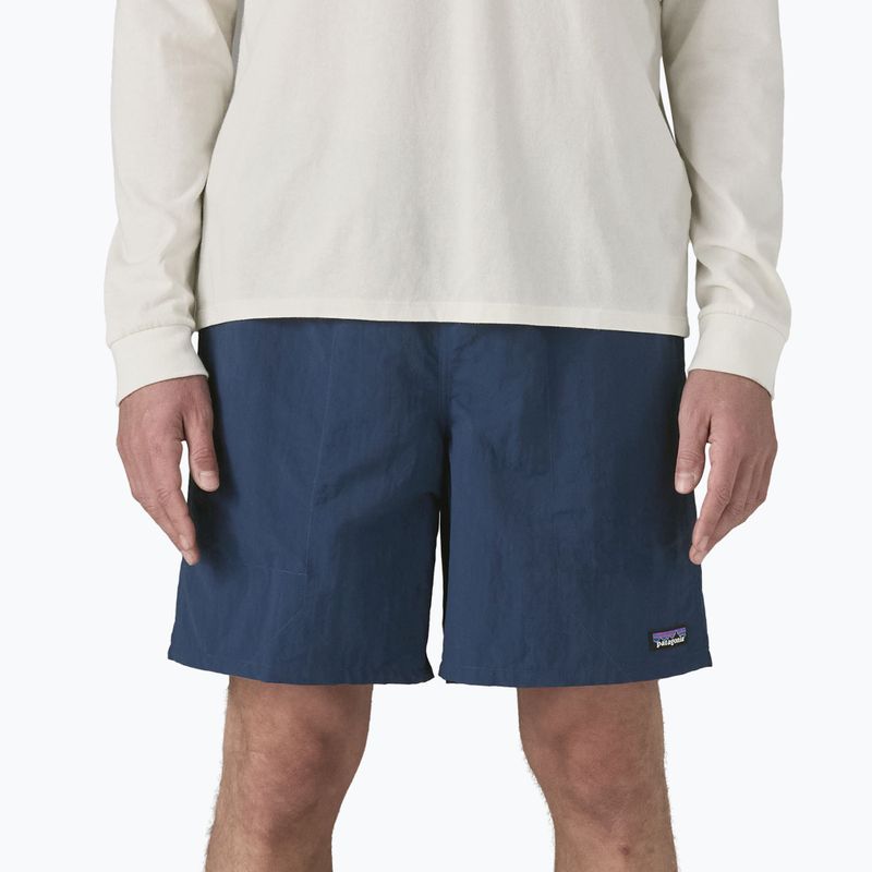 Vyriški šortai Patagonia Baggies Longs 7" tidepool blue w/tidepool blue