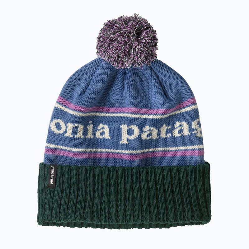 Žieminė kepurė Patagonia Powder Town park stripe: barnacle blue